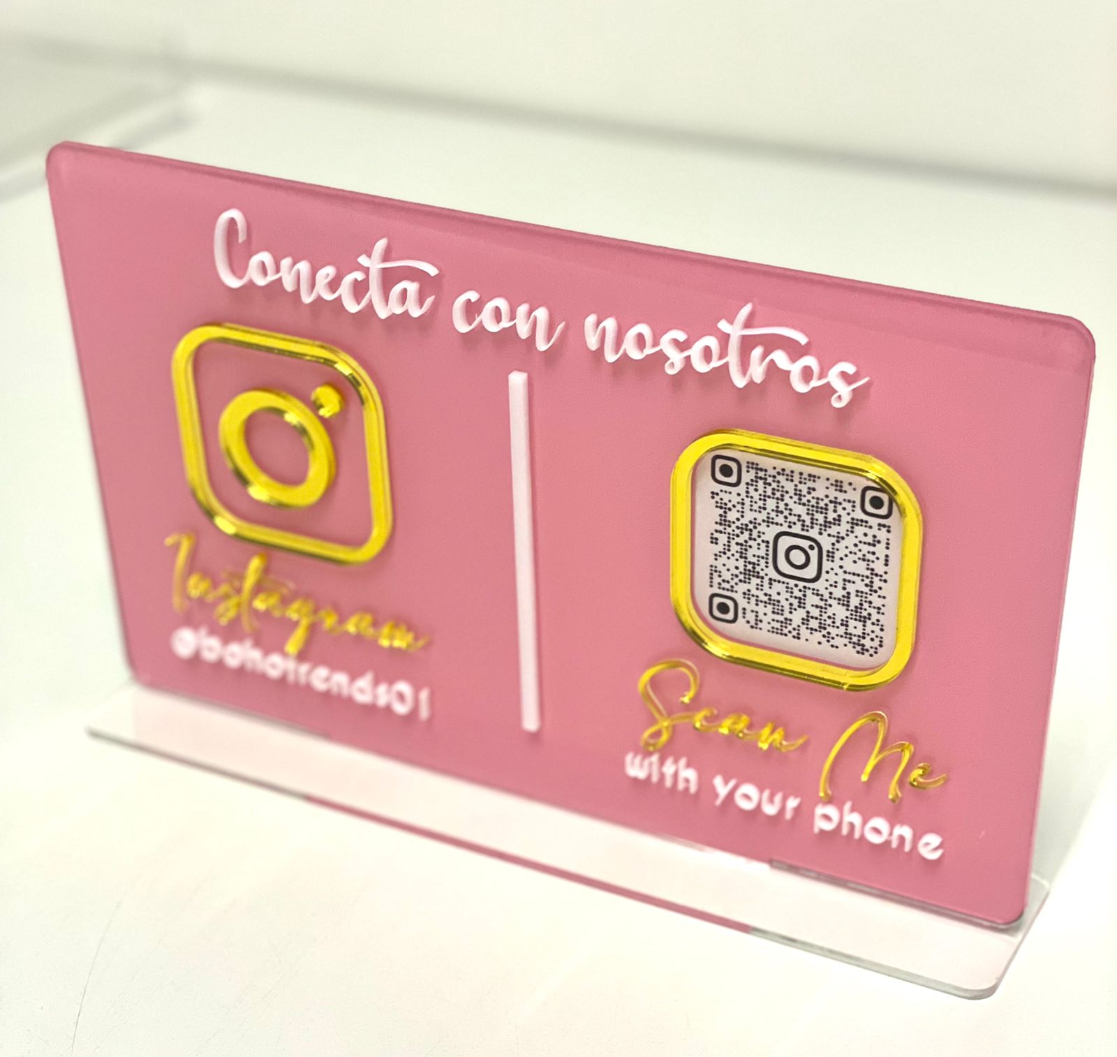 Habladores · Corporativo en acrílico