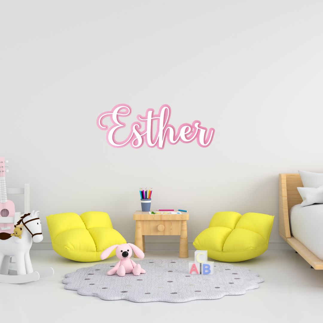 Letrero · Home décor en acrílico