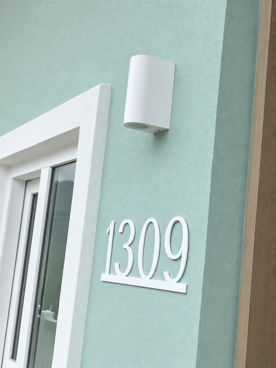 Señalización de habitación de hotel en acrílico